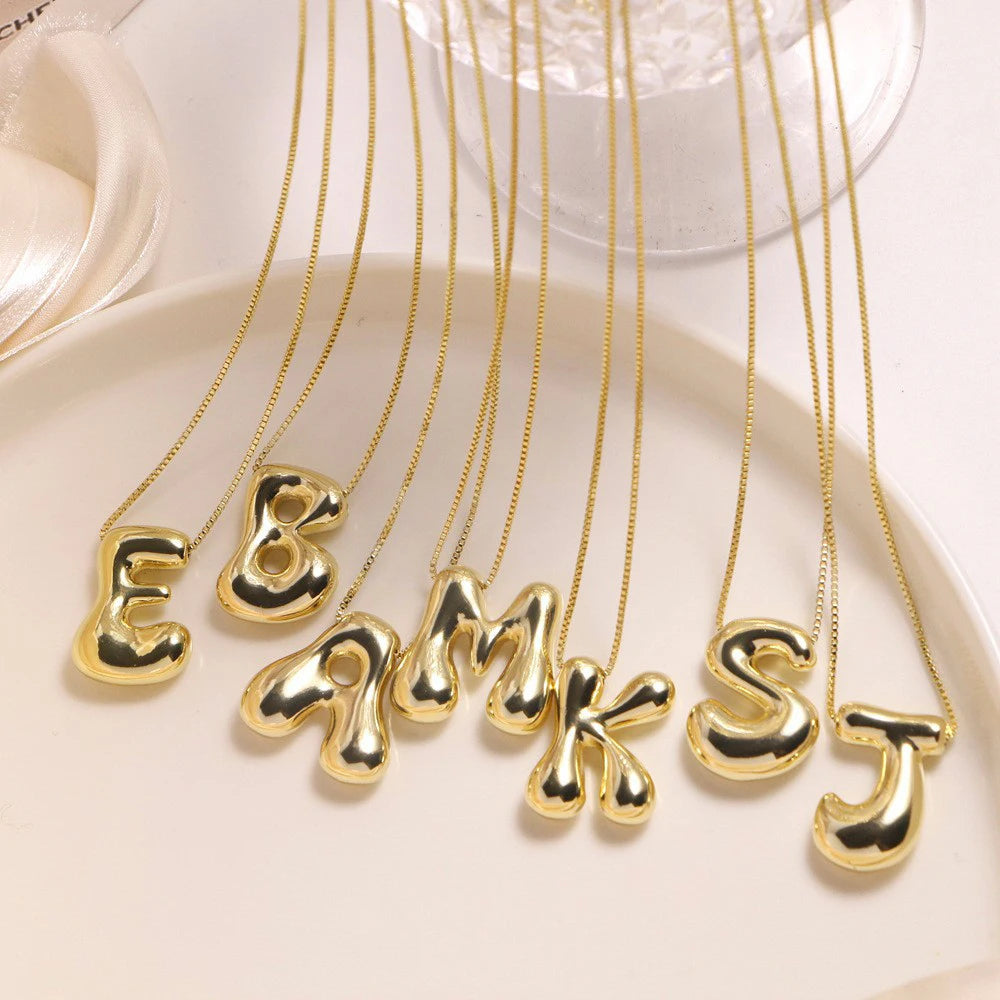 Schmoock's - Personalized Letter Necklace 